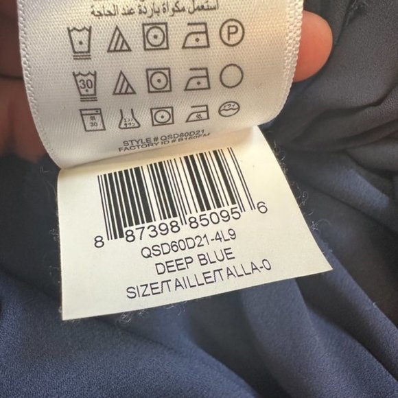 BCBGeneration Navy Blue Dress Size 0 - Picture 6 of 8